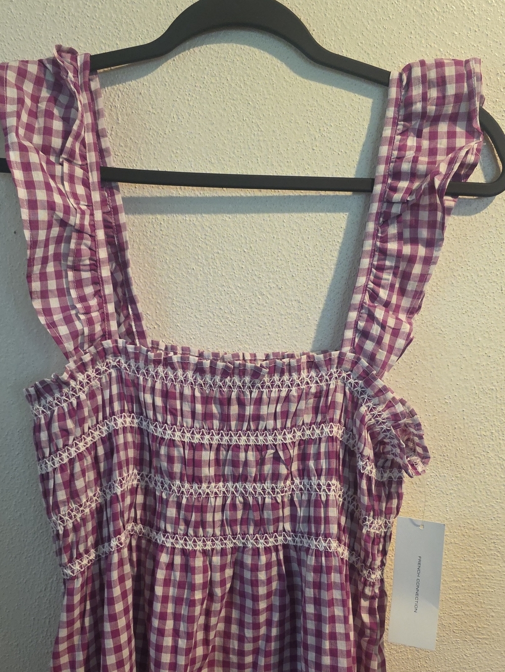 NWT French Connection Gingham Checked Sundress - Picture 2 of 7